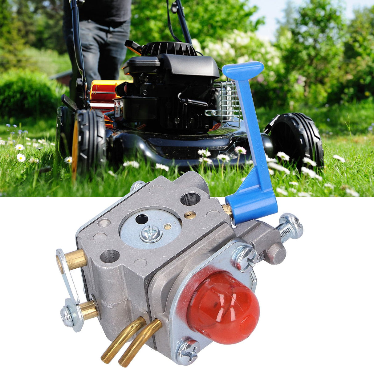 Aluminium Alloy Carburetor Carb Fit for Husqvarna 545081848 128C 128L 128LD Chainsaw