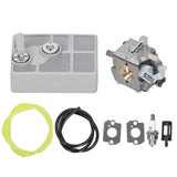 Aluminium Alloy Carburetor Air Fuel Filter Kit 11131201603 Fit for STIHL 030AV 031AV 032AV - Side View