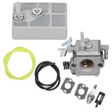 Aluminium Alloy Carburetor Air Fuel Filter Kit 11131201603 Fit for STIHL 030AV 031AV 032AV - Rear View