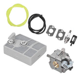 Aluminium Alloy Carburetor Air Fuel Filter Kit 11131201603 Fit for STIHL 030AV 031AV 032AV - Low Angle