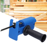 Household Reciprocating Saw Electric Drill Modified to Jig Saw Portable Tool for Woodworking Plastic Cutting