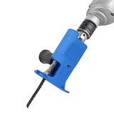 Household Reciprocating Saw Electric Drill Modified to Jig Saw Portable Tool for Woodworking Plastic Cutting