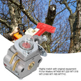 Aluminium Alloy Carburetor Replacement Fit For Walbro WT458 WT‑220 WT‑318 WT‑318X WT‑165 WT71C