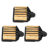 3Pcs Air Filter Replacement Fit for Poulan Pro 575296301 PP5020AV PP4818AV W47 Lawn Mover Parts
