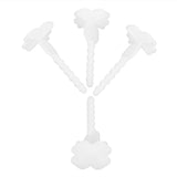 100Pcs Tile Leveling System Floor Wall Tiles Leveler Spacers Construction Building Supply - Rear View