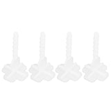 100Pcs Tile Leveling System Floor Wall Tiles Leveler Spacers Construction Building Supply - Close-Up Angle