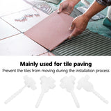 100Pcs Tile Leveling System Floor Wall Tiles Leveler Spacers Construction Building Supply