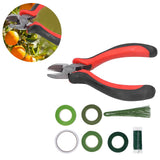 8Pcs set Flower Arrangement Kit Floral DoubleSided Tape Wire Cutter for Bouquet Stem Wrapping - Extra Image