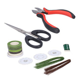 14Pcs set DIY Floral Tool Set Band DoubleSided Adhesive Tape Paint Line Flower Arrangement Tool