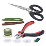 14Pcs set DIY Floral Tool Set Band DoubleSided Adhesive Tape Paint Line Flower Arrangement Tool