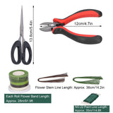 14Pcs set DIY Floral Tool Set Band DoubleSided Adhesive Tape Paint Line Flower Arrangement Tool - Extra Image