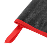 BBQ Gloves High Temperature Resistance 500℃ Waterproof Acid and Alkali Resistant Garden GlovesBlack 14in - Extra Image
