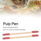 50PCS Beekeeping Equipment Bamboo Take Pulp Pen Double-Headed Royal Honey Catch Equipment