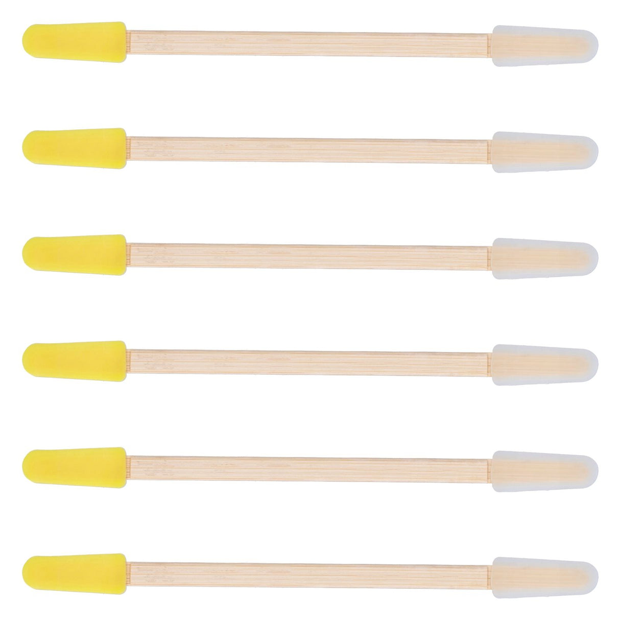 25PCS Beekeeping Double‑Headed Bamboo Plastic Picking Pen Bee Milk Pulp Taking Apiculture Tools