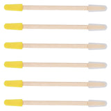 25PCS Beekeeping Double‑Headed Bamboo Plastic Picking Pen Bee Milk Pulp Taking Apiculture Tools - Front View
