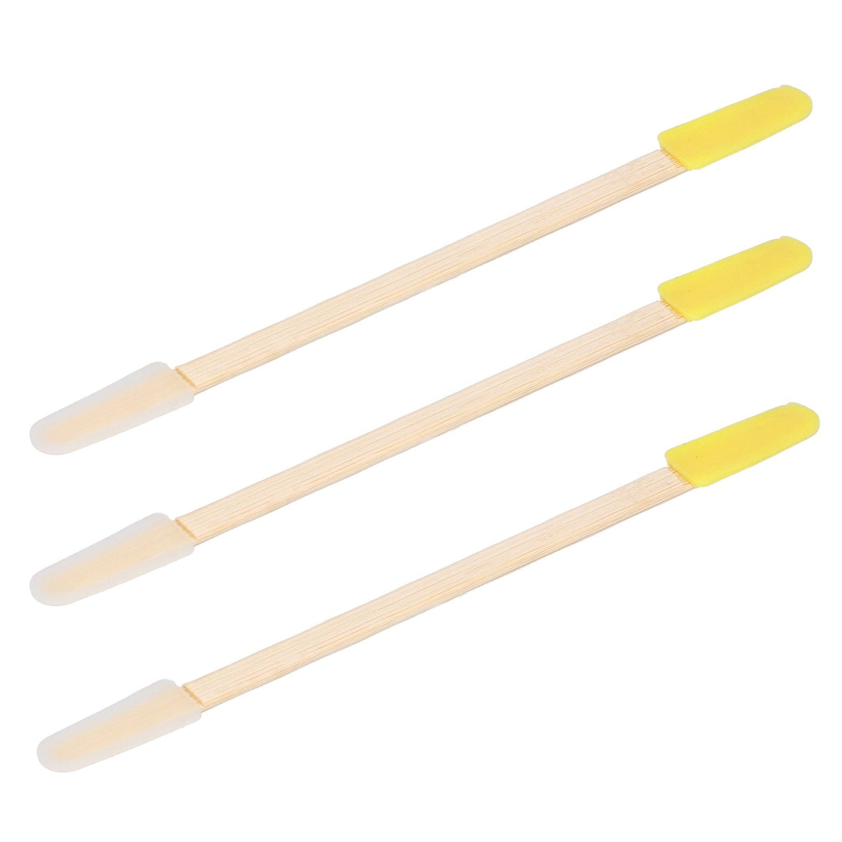 25PCS Beekeeping Double‑Headed Bamboo Plastic Picking Pen Bee Milk Pulp Taking Apiculture Tools