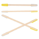 25PCS Beekeeping Double‑Headed Bamboo Plastic Picking Pen Bee Milk Pulp Taking Apiculture Tools