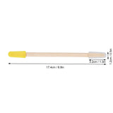 25PCS Beekeeping Double‑Headed Bamboo Plastic Picking Pen Bee Milk Pulp Taking Apiculture Tools