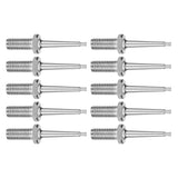 10pcs Ear Tag Pin Stainless Steel Livestock Ear Tag Plier Accessory for Cattle Pig Sheep - Front View