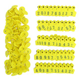 No.001‑100 Farm Pig Ear Tag Livestock Ear Tag Labels Set Poultry Breeding Supplies