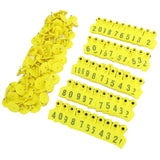 No.001‑100 Farm Pig Ear Tag Livestock Ear Tag Labels Set Poultry Breeding Supplies - Side View