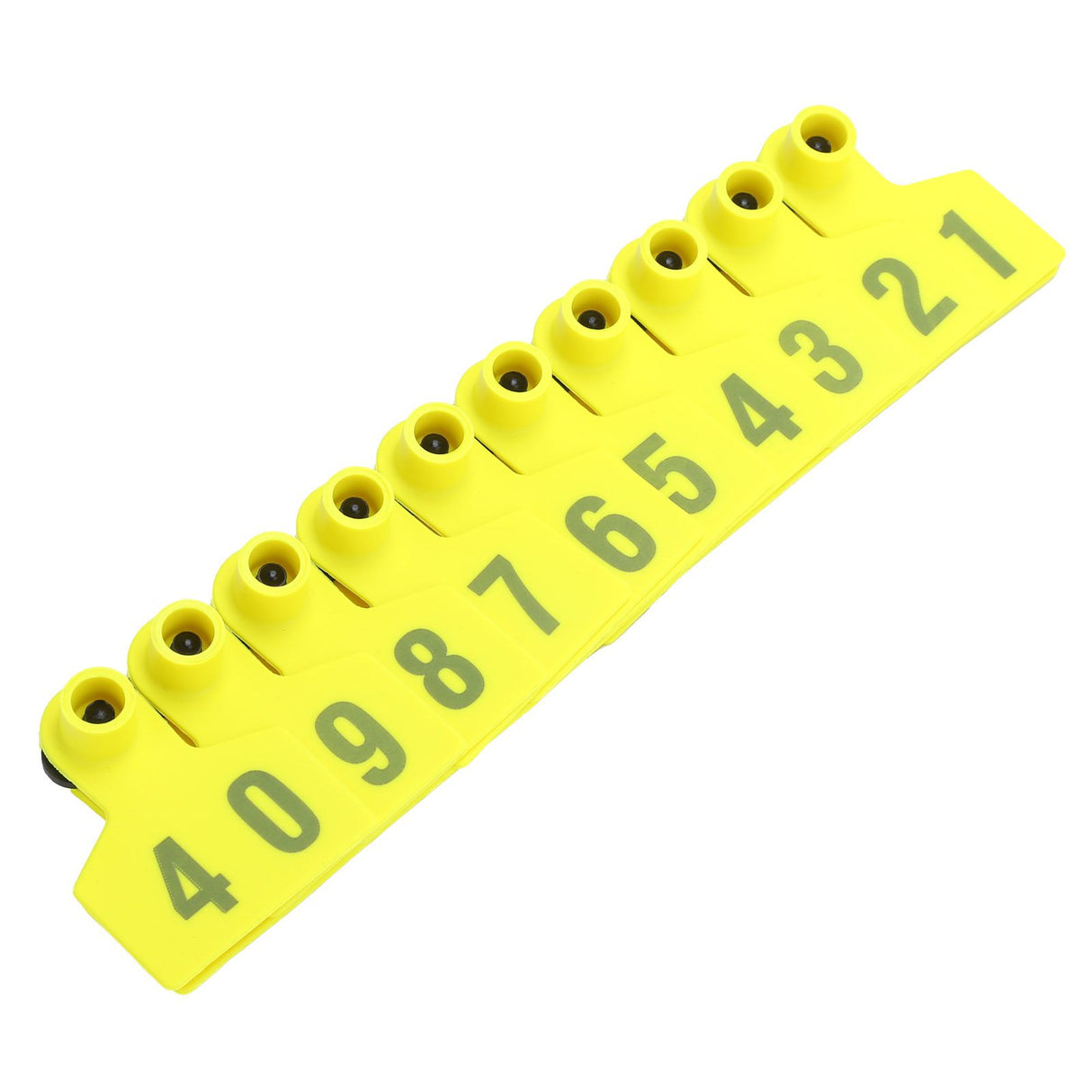 No.001‑100 Farm Pig Ear Tag Livestock Ear Tag Labels Set Poultry Breeding Supplies