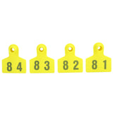No.001‑100 Farm Pig Ear Tag Livestock Ear Tag Labels Set Poultry Breeding Supplies