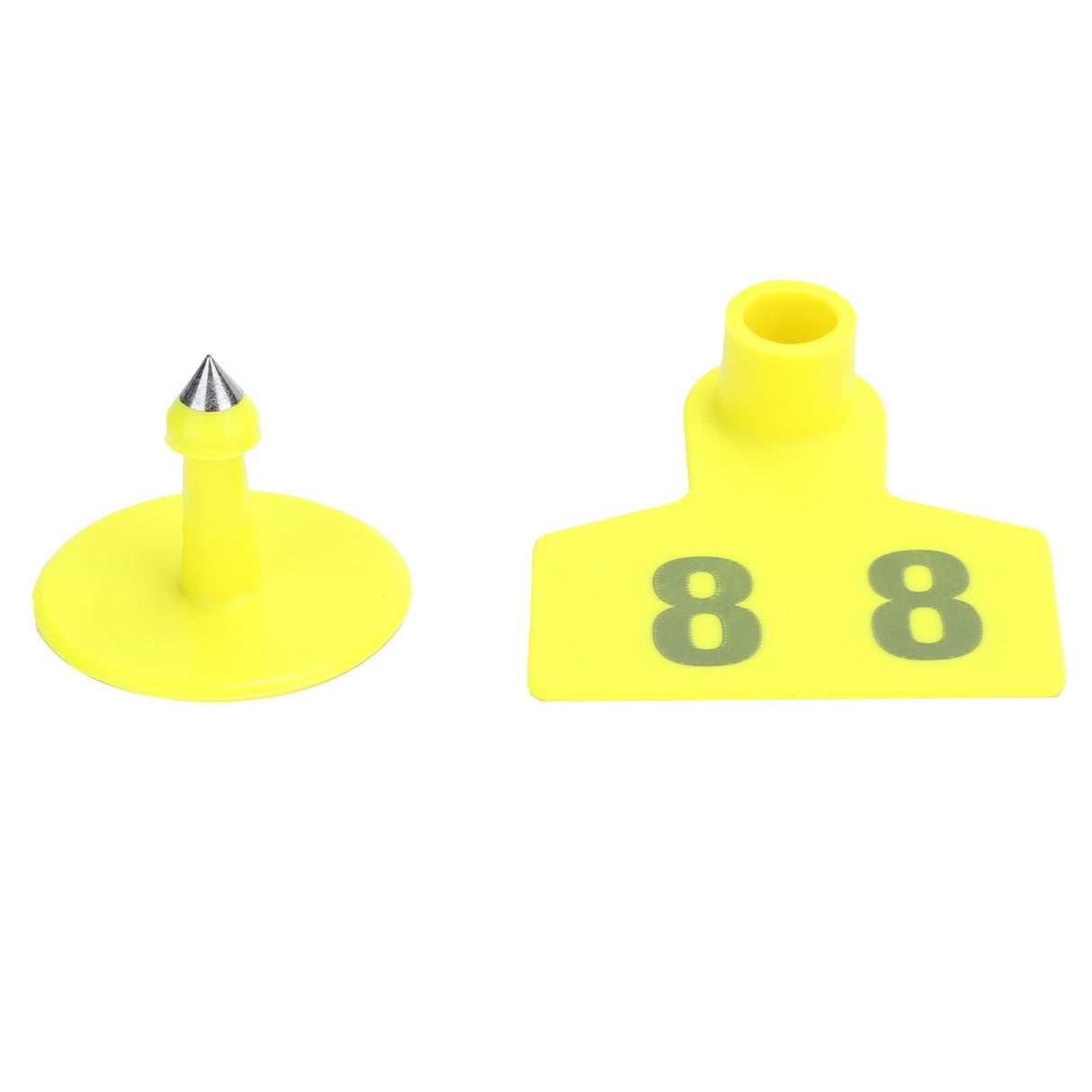 No.001‑100 Farm Pig Ear Tag Livestock Ear Tag Labels Set Poultry Breeding Supplies