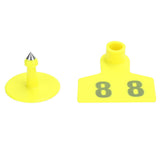 No.001‑100 Farm Pig Ear Tag Livestock Ear Tag Labels Set Poultry Breeding Supplies - Extra Image