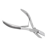 Stainless Steel Straight Head Piglet Teeth Cutter Pig Tooth Scissor Piglet Clipper Forceps - Side View