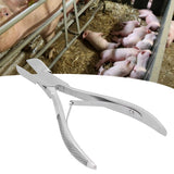 Stainless Steel Straight Head Piglet Teeth Cutter Pig Tooth Scissor Piglet Clipper Forceps