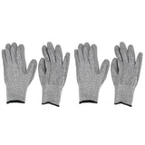 2pairs Waterproof Gardening Gloves Cut Resistant Reusable Working Protective Gloves