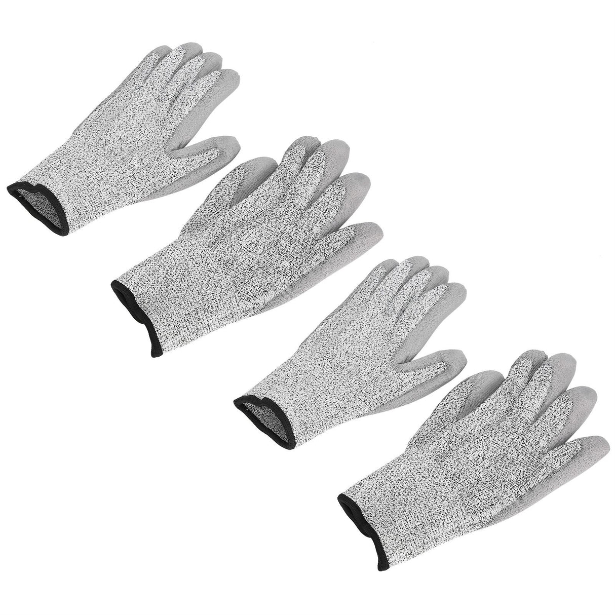 2pairs Waterproof Gardening Gloves Cut Resistant Reusable Working Protective Gloves