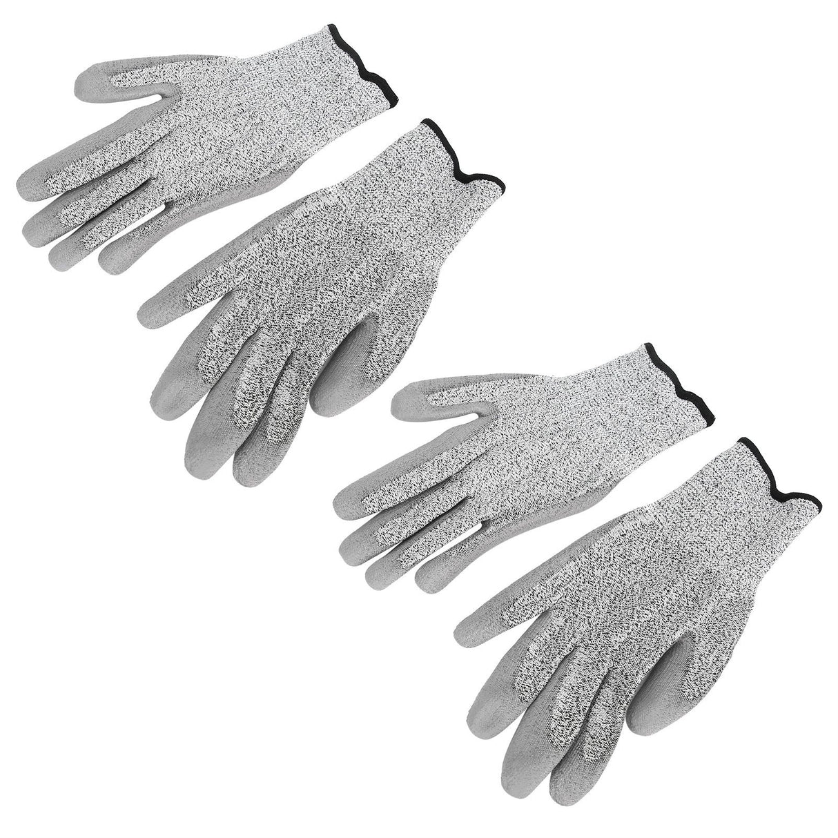 2pairs Waterproof Gardening Gloves Cut Resistant Reusable Working Protective Gloves