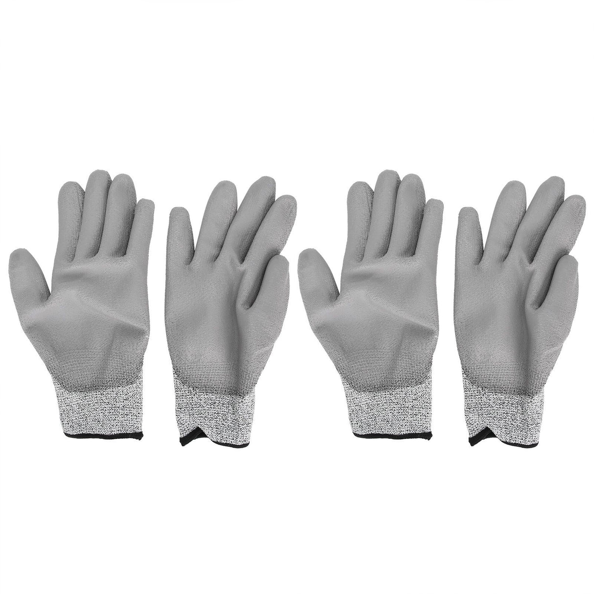 2pairs Waterproof Gardening Gloves Cut Resistant Reusable Working Protective Gloves