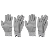 2pairs Waterproof Gardening Gloves Cut Resistant Reusable Working Protective Gloves