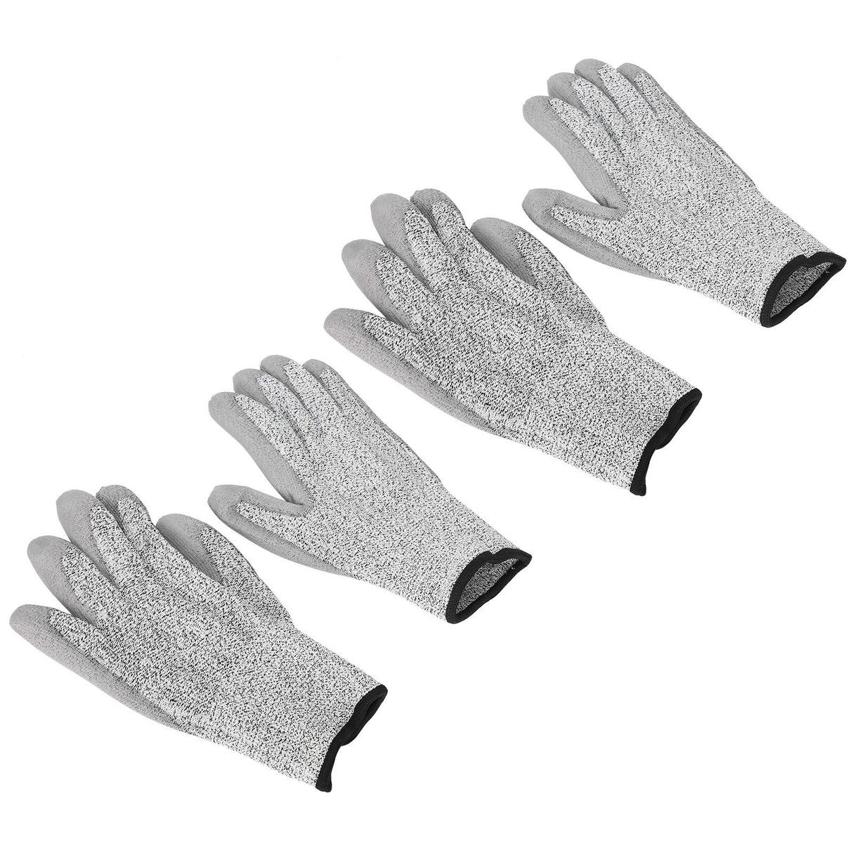 2pairs Waterproof Gardening Gloves Cut Resistant Reusable Working Protective Gloves