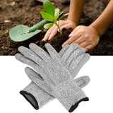 2pairs Waterproof Gardening Gloves Cut Resistant Reusable Working Protective Gloves - Extra Image