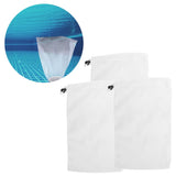 10pcs Cleaning Net Bag Leaf Trash Catcher Fine Mesh Filter Bags for Pool Vacuum Cleaner