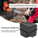 Exhaust Muffler Set Chainsaw Accessory Parts Fit for Stihl MS290 MS390 310 029 039 - Extra Image