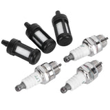Air Filter Fuel Filter Sparking Plug Set Fit for Stihl MS180 MS170 018 017 MS 180 170 - 45-Degree Angle