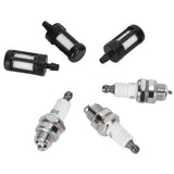 Air Filter Fuel Filter Sparking Plug Set Fit for Stihl MS180 MS170 018 017 MS 180 170 - Rear View