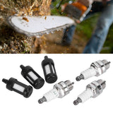 Air Filter Fuel Filter Sparking Plug Set Fit for Stihl MS180 MS170 018 017 MS 180 170