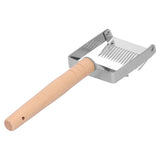 Uncapping Fork Honey Scraper Thicken Wooden Handle Beekeeping Tool Apiculture Equipment - Top-Down View