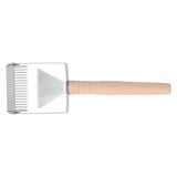 Uncapping Fork Honey Scraper Thicken Wooden Handle Beekeeping Tool Apiculture Equipment - Low Angle