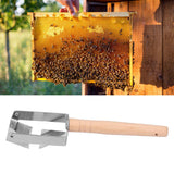 Uncapping Fork Honey Scraper Thicken Wooden Handle Beekeeping Tool Apiculture Equipment - Extra Image