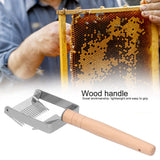 Uncapping Fork Honey Scraper Thicken Wooden Handle Beekeeping Tool Apiculture Equipment