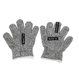 3 Pairs Kids Cutting Resistant Gloves Children Work Safety Protection Gloves for Gardening