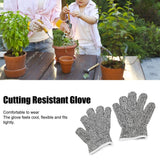 3 Pairs Kids Cutting Resistant Gloves Children Work Safety Protection Gloves for Gardening - Extra Image
