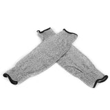 1 Pair Gardening Cut Resistant Sleeve HPPE Level 5 Protection Work Safety Arm Protector - 45-Degree Angle